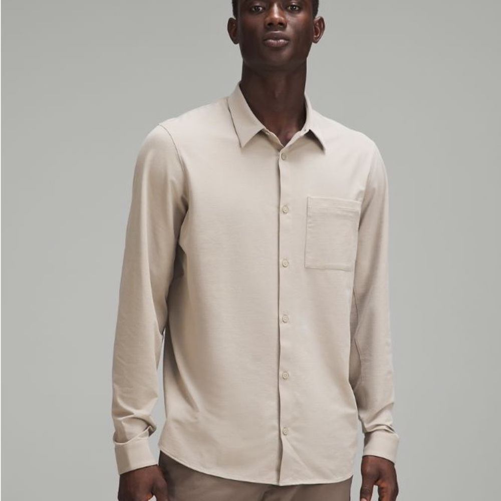 Lululemon Commission Long Sleeve Shirt Riverstone